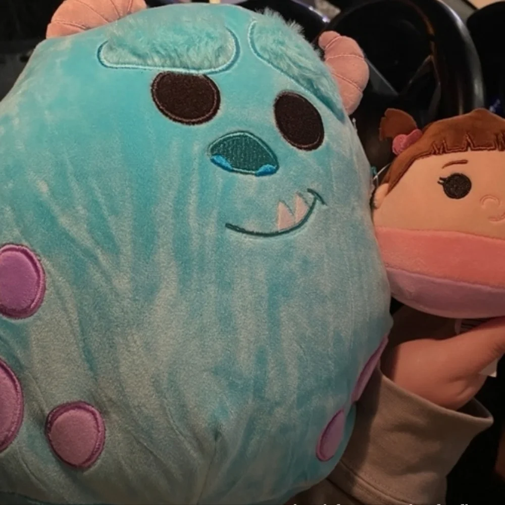 NWT Disney Sully & Boo Squishmallows 11 inch and 4 inch